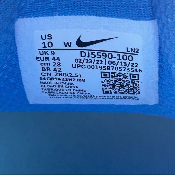 Nike Air Zoom Infinity Tour Next% BOA Laceless Golf Sneaker Mens Size 10 W Wide - Picture 9 of 10